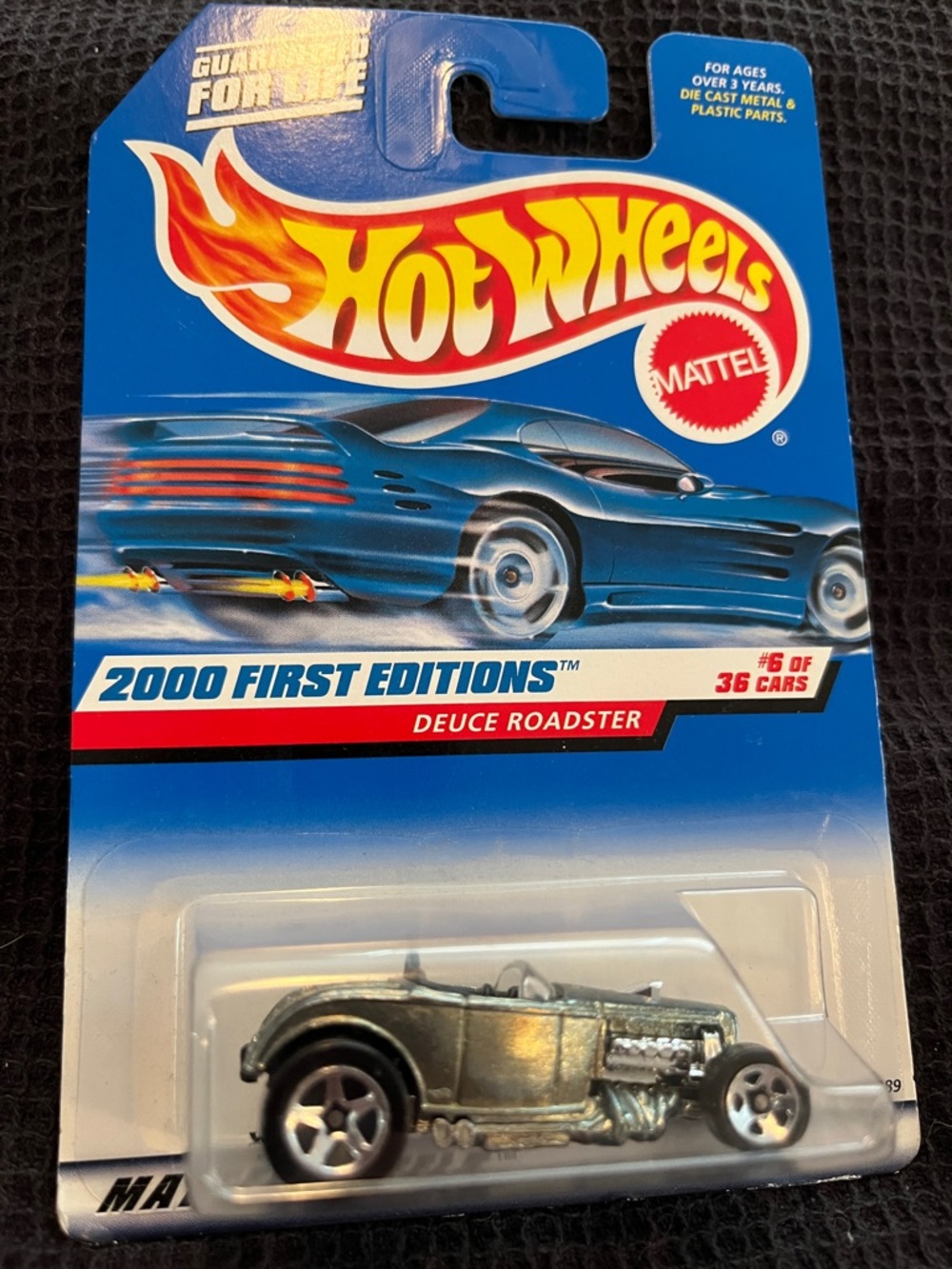 Mattel Hot Wheels Deuce Roadster - Metallic Silver
